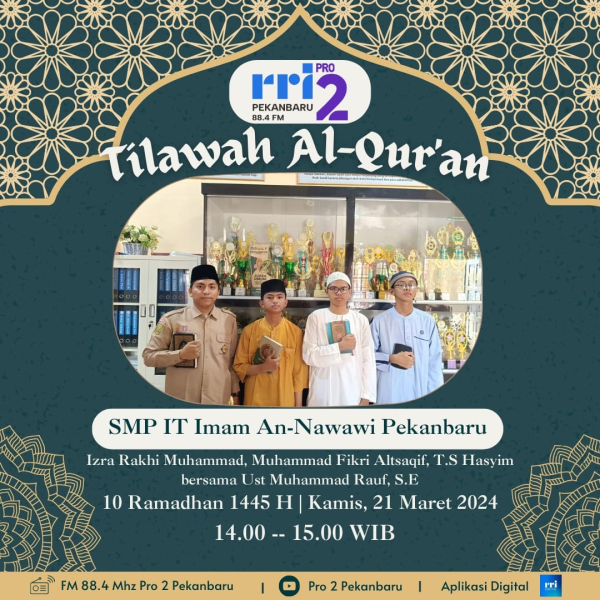 Program Acara Tilawah Di Rri Pekanbaru