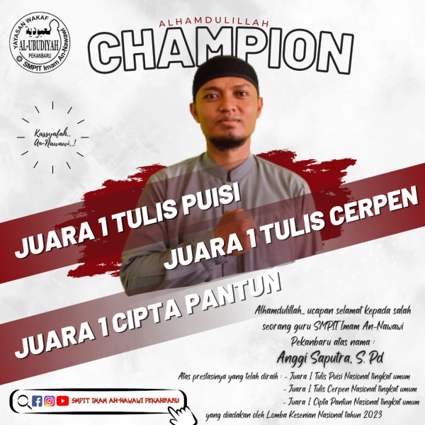 Ustadz Anggi Saputra, S. Pd