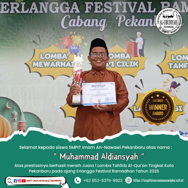 Juara 1 Lomba Tahfidz Al-Qur'an