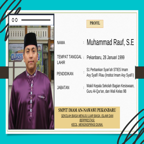 Wakil Kepala Sekolah Bagian Kesiswaan (Wakasis) Dan Guru Al-Qur'an